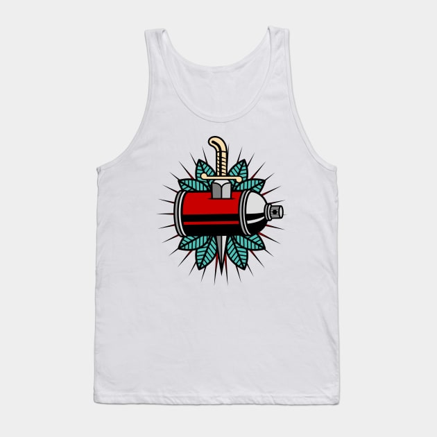 Spray Can Tattoo Tank Top by Woah_Jonny